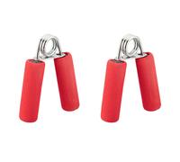 Fortalecedor de mano rojos Pack 16 Ejercitador de dedos Hand grip Muelle hierro