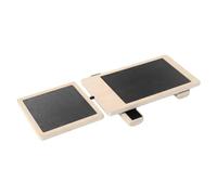 Fortalecedor de pie de madera | Tabla de equilibrio de un solo pie | Estabilizador de tobillo, estirador de pies para fortalecedor de pie esguince y corrector de postura