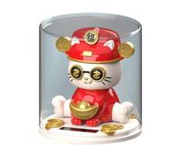 Forte Cat Figurine,Desktop Decor fortune Kitten Model | Bringing Good Luck And Blessings, Cute Cat Figurine for Living Room, Study, Kid Room