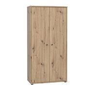 Forte Cómoda TEMPRA 2 con 2 puertas, material de madera, decoración roble artesanal, (An x Al x P) 73,7 x 149,5 x 34,8 cm