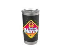 Forte dei Marmi Toscana Italia Retro Puesta de sol Vintage Vaso térmico de acero inoxidable de doble pared
