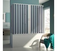 Forte Mampara de Bañera de 3 Lados 70x140x70 CM H150 PVC Mod. Muse