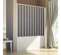 Forte Mampara de Bañera Puerta 140 CM H150 PVC Mod. Delfi Lateral