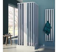 Forte Mampara de Ducha 3 Lados 70x100x70 CM H185 PVC Mod. Nova