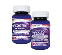 Forté Noche Melatonina 1900 Gummies Pack 2 x 30 | Conciliar Sueño | Melatonina 1,9 mg en gummies sabor frambuesa para conciliar el sueño y aliviar el desfase horario, sin necesidad de agua.