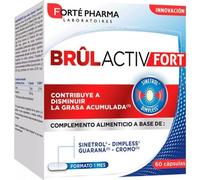 Forté Pharma Suplemento BrûlActiv Fort Sinetrol®, guaraná y cromo 60 cápsulas