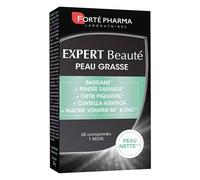 Forté Pharma Expert Beauty Piel Grasa Bardana Centella Asiática Zinc Ortiga 30 comprimidos