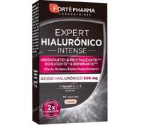 Forté Pharma Expert Hialurónico Intense 300 mg, 30 Cápsulas | Ácido Hialurónico Puro, Con Coenzima Q10, Antioxidantes Celulares, Fórmula Antiedad, 1 Mes de Tratamiento