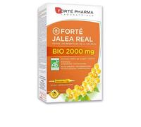 Forté Pharma Forté Jalea Real Bio 2000 mg 20 Ampollas | Vitalidad Diaria | Con 2000 mg de jalea real Bio y miel Bio para ayudar a mantener la energía y la vitalidad de forma natural. Ampollas bebibles