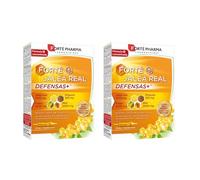 Forté Pharma Jalea Real Defensas+ 20 Ampollas con Polen y Própolis. Pack x2 | Jalea real con polen, própolis, miel y vitamina C para apoyar las defensas y favorecer energía y vitalidad diaria. Pack x2