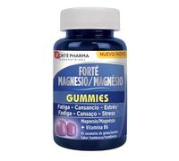Forté Pharma Magnesio Gummies 45 Gominolas | Energía y Sistema Nervioso | Con magnesio y vitamina B6 para ayudar a disminuir el cansancio y la fatiga y apoyar músculos y sistema nervioso.