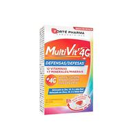 Forté Pharma Multivit 4G Defensas 12 vitaminas 7 minerales zinc y vitamina D 30 comprimidos