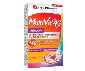 Forté Pharma Multivit' 4G Senior 30 comprimidos
