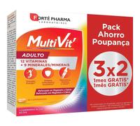 Forté Pharma – Complemento alimenticio Multivit Adulto – 84 comprimidos