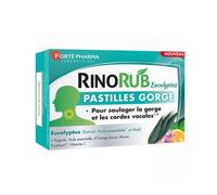 Forté Pharma RinoRub Eucalipto Pastillas Garganta 20 comp