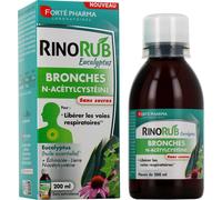 Forté Pharma RinoRub NAC Solución Bebible Bronquios Eucalipto 200mL