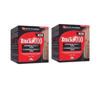 Forté Pharma Xtraslim 700 Men Pack 2 x 120 Cápsulas. Control de Peso Hombre | Pack 2 x con té verde, café verde, cromo y vitaminas para favorecer el metabolismo de las grasas y el control del peso.
