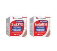 Forté Pharma Xtraslim 700 Mujer 45+ pack 2 x. Control de Peso en Menopausia | Pack 2 x con wakame, té verde, hinojo y cromo para favorecer el metabolismo de las grasas y el control del peso.