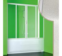 Forte Puerta de Ducha de bañera 180 CM en Acrílico Mod. Plutone 2 con Apertura Central