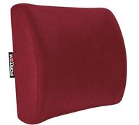 FORTEM Cojin Lumbar Silla Oficina - Almohada Lumbar con Espuma Viscoelástica de Alta Densidad y Funda Lavable - Cojin Ergonómico para Gaming, Trabajo o Viajes Largos