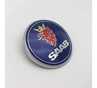 Forten Kingdom 1 emblema azul de 67 mm para Saab 9-5 95 Saloon 1998-2005 coche trasero maletero emblema capó insignia central calcomanía 5289913