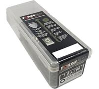 FORTF7150 - Tornillos hexagonales compatibles con madera T30 (7 x 150 mm), color verde