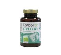 Forticoll bio - Espirulina Eco, Pack 6 x 180 Comprimidos (90 g), 62% Proteína Vegetal, Rico en Hierro, 100% Vegano, Alto Valor Nutricional, Complemento Alimenticio Sin Gluten, Suministro para 1 Mes