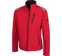 FORTIS Chaqueta de Trabajo Impermeable para Hombre, 24 rojo/negro, talla M