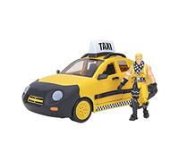 Fortnite Cab Joy Ride Taxi Vehículo con Figura articulada de 4 Pulgadas, Multicolor (Jazwares FNT0817)