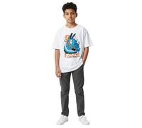Fortnite - Camiseta de manga corta para niño, diseño de Llama here, color blanco, Blanco, 146-152