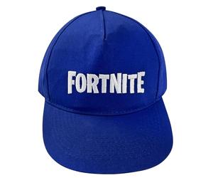 Fortnite Difuzed - Gorra de béisbol ajustable unisex para niños y jóvenes, color negro o azul, talla S/M/L, sombrero icónico para los fanáticos de los jugadores de videojuegos, azul, L