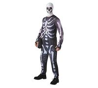 Skull Trooper De Fortnite, Disfraz Oficial De Carnaval De Milite Teschio Rubie's