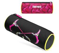 Fortnite Estuche Escolar Niño, Estuches para Lápices Diseño Emotes y Llama Ovalados y Rectangulares, Materiales Escolares Producto Oficial Fornite, Regalos para Chicos y Chicas (Rojo)