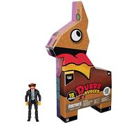 Fortnite FNT0797 Durrr Burger Supply Llama, Incluye Figura de Giller de Contrato Altamente Detallada y articulada de 4 Pulgadas, 9 Armas, 4 Brillantes Traseros. Más Trajes caerán Pronto, Multicolor