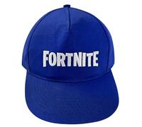 Fortnite - Gorra de béisbol unisex ajustable para niños, color negro o azul, S/M/L, icónico para los fanáticos de los juegos, azul, M