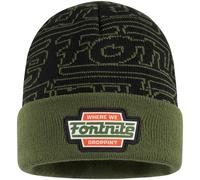 Fortnite Gorro Invierno Niño y Adolescente, Gorros Punto, Accesorios de Invierno para Viajar, Escuela, Regalos para Niños (6-14 Años, Caqui)