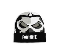Fortnite Gorro para niños | Logotipo de diseño de punto | Accesorios cálidos de invierno para los fanáticos de los juegos | Perfecto para jugar al aire libre, Cráneo, Talla única