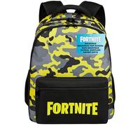 Fortnite Mochilas Infantil Bolsa Mochila Escolar Niño y Adolescente Mochila para Viaje Deporte con Cintas Ajustables Regalos para Gamers (Amarillo)