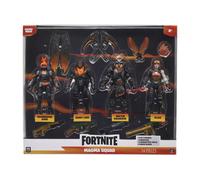 Fortnite squad molten legends (modo cuadriculado) ? cuatro figuras a