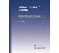 Fortran program HOUND: calculating a general beam average or geometric correction for secondaries escaping from a rectangular bubble chamber