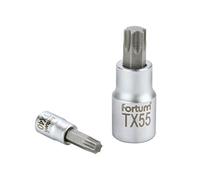 FORTUM Cabezal de enchufe TORX 1/4", T 20, L 37 mm