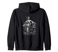 Fortuna Diosa Romana De La Fortuna Rueda del Destino Sudadera con Capucha