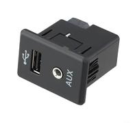FortunateSweet Adaptador AUX 28023-4BA0B compatible con Nissan para Frontier para Kicks para NV - Interfaz auxiliar de repuesto para radios OEM de fácil instalación
