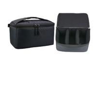 FortunateSweet Bolsa de almacenamiento de carrete de pesca de varios tamaños para carretes eléctricos y cebos con separadores internos, ligera y de diseño, adecuada para varios tipos y tamaños de