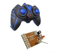 FortunateSweet Placa PCB de control remoto ABS de 7 canales, placa PCB de | Tipo de conexión con cable, configuración de cableado simple, integración rápida, se adapta a varios modelos de vehículos