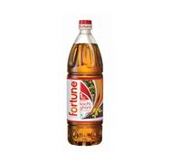 Fortune Aceite de mostaza puro Kachi Ghani de primera calidad, botella de PET de 1 litro