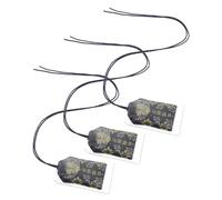 Fortune Charms Samurai Amulet Three Necklace Temple Pendant Japan Decor Luck Charm Decorations Door Bracelets Shrine Chakra Ornaments Locket Golden Brocade