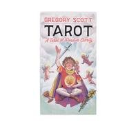 Fortune Tarot Cards, Divination Board Game, 78-Card Fate Insight Tool, Reusable Compact Spiritual Kit, Portable Entertainment Accessory, for Adults Home Classroom Playroom Birthday Celebration