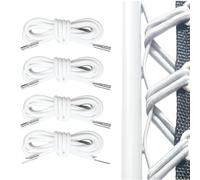 FortuneGlobe 4 Piezas Cuerda de Repuesto Elasticos,Sillón de jardín al Aire Libre,Sillón jardín Exterior,Silla Larga (White)