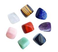 FortuneGlobe Piedras curativas naturales para chakras,7chakras cristales curativos de energía y reiki para meditación, concentración, crecimiento espiritual